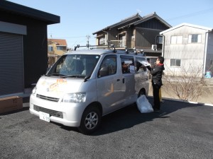 岐阜市　㈱南部建装　社用車！！