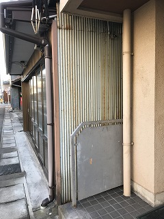 板金工事　トタン貼り