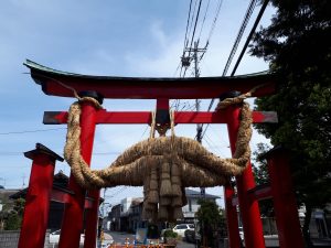 明日は手力の火祭りです